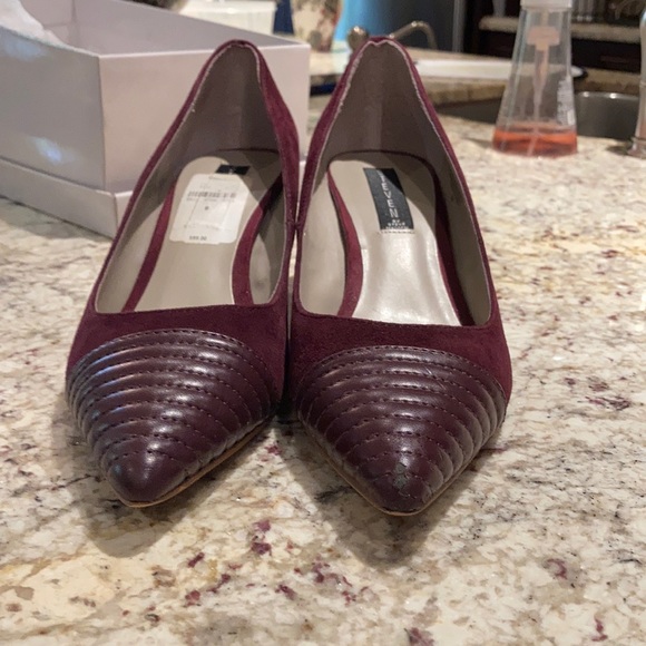 Steven  by Steve Madden Burgundy pumps. - Picture 4 of 5